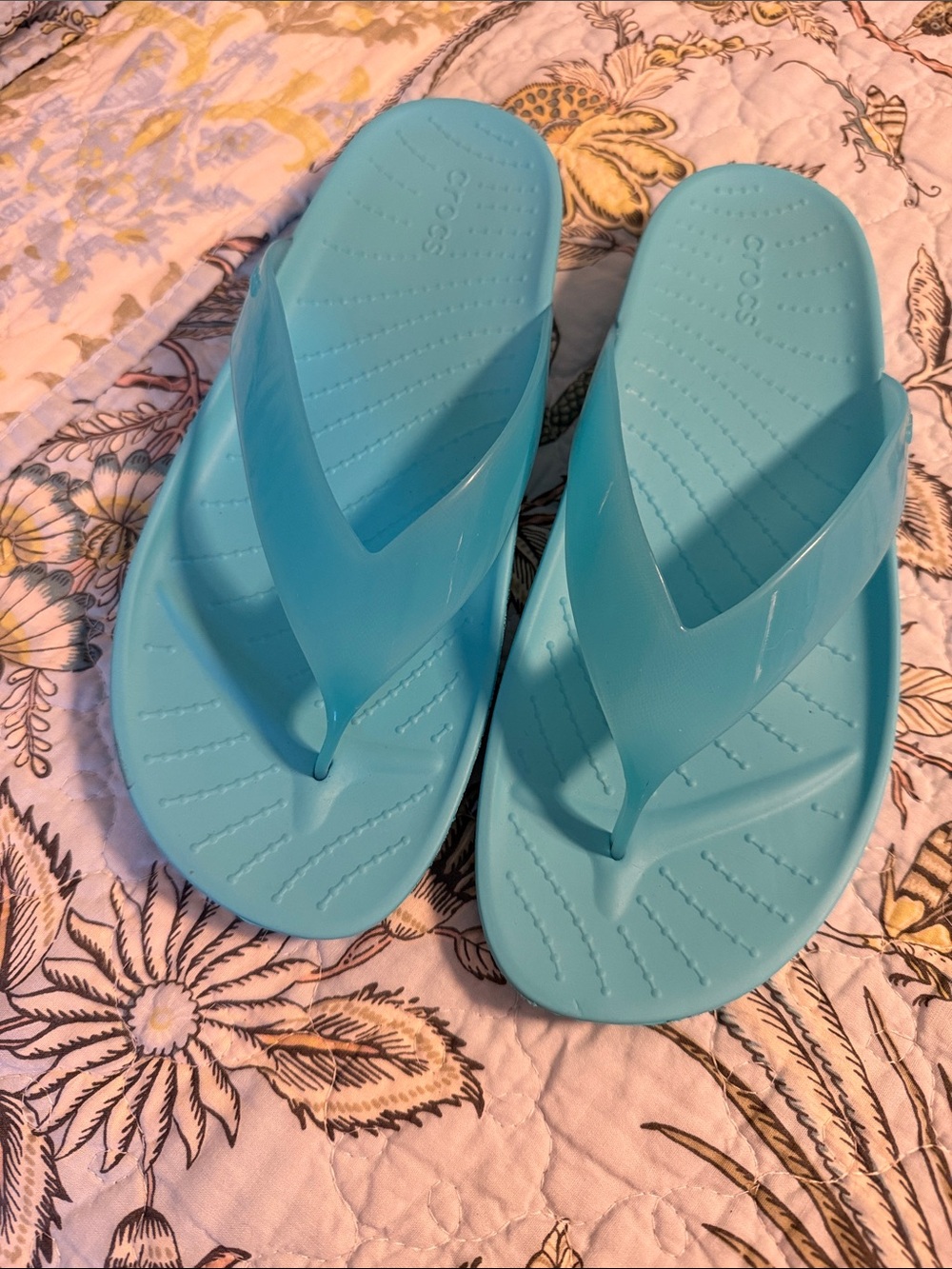 Crocs Aqua Blue Sandals